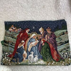 Christmas House set of 8 Tapestry placemats Nativity scene with the wise…
